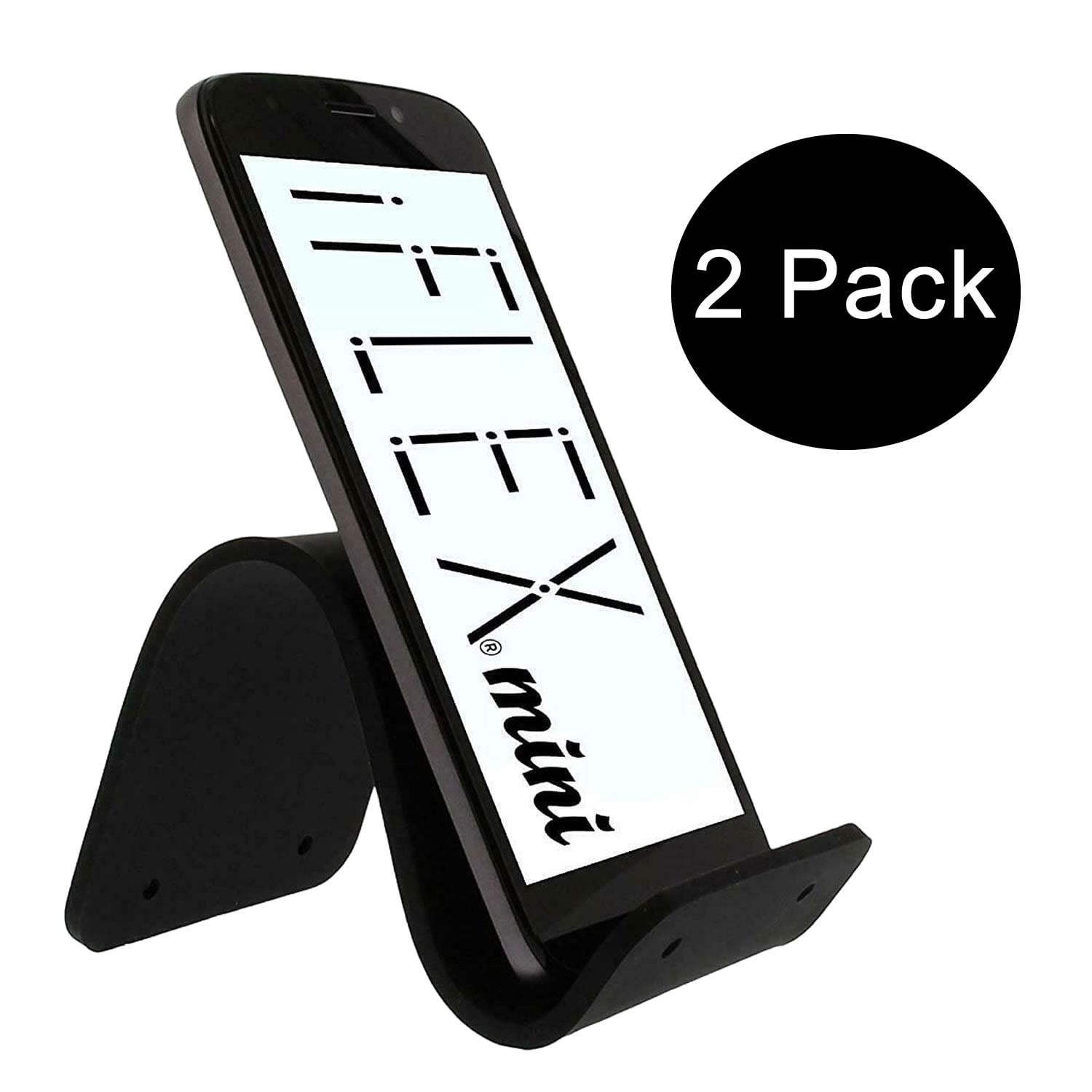 iFLEX Mini Flexible Silicone Phone Holder Original Black 2Pack Non