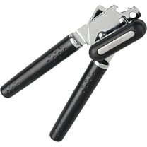 Can Opener Manual, Handheld Strong Heavy Duty Stainless Steel Can Opener, Comfortable Handle, Sharp Blade Smooth Edge, Can Openers with Multifunctional Bottle Opener