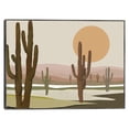 thumbnail image 1 of Cuadro Decorativo - Paisaje lunar del desierto II Jr  Impresión en canvas, estrechado., 1 of 2
