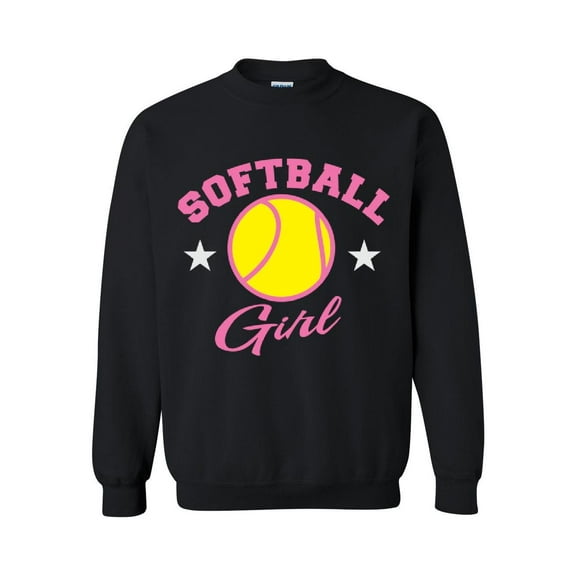 MmF - Women Sweatshirts and Hoodies, up to Size 5XL - Softball Girl
