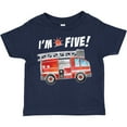 thumbnail image 3 of Inktastic I'm 5 Fire Truck 5th Birthday Boys or Girls Toddler T-Shirt, 3 of 5