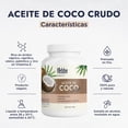 thumbnail image 2 of Aceite de Coco Hebbe Cosmetics Extra Virgen Prensado En Frío 500g, 2 of 4