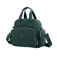 thumbnail image 1 of Bolso Mujer Nylon Multifuncional Con Usb Verde, 1 of 5