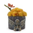 thumbnail image 2 of Praying Angel Flower Pot Succulent Planter Garden Art Decoration, 2 of 7
