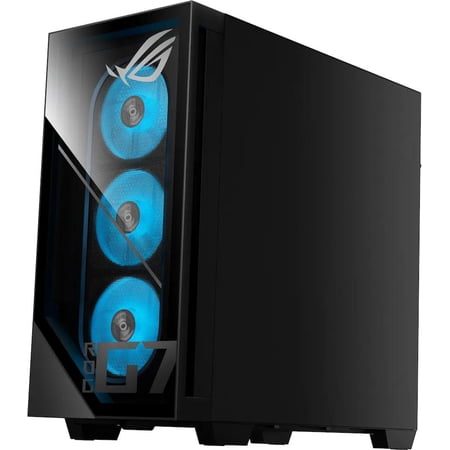ASUS - ROG G700 Gaming Desktop - Intel Core Ultra 7 265KF - 32GB Memory - NVIDIA GeForce RTX 5070 12GB - 2TB SSD - Black
