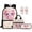 Floral Axolotl, variant on Jeiento Galaxy 17 Inch Kids Backpack Set of 5 for Girls Cute Cat Lightweight School Bag with Lunch Bag, Pencil Case and Bookmarks Breathable School Backpack for 9-12 Years Old
