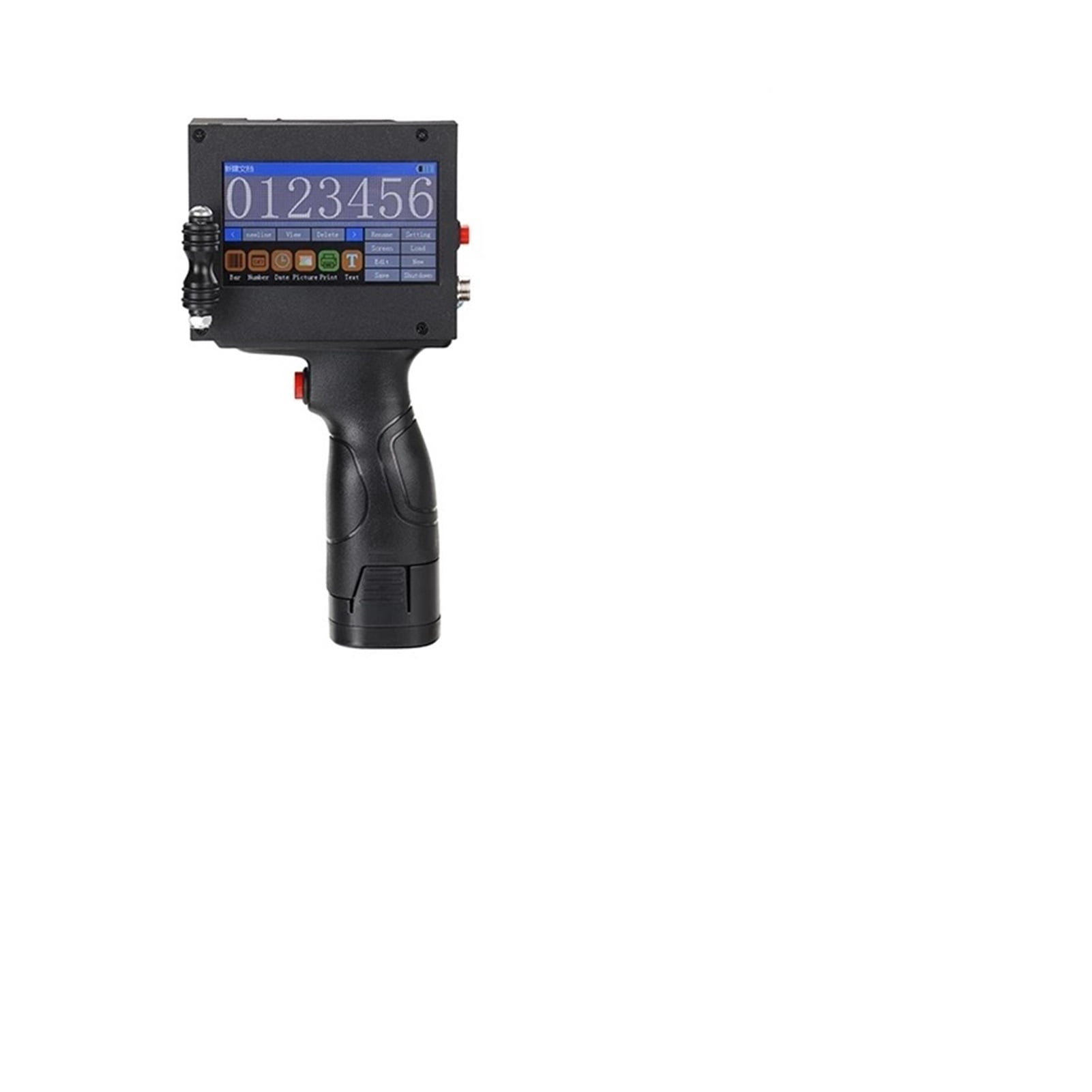 Touch Inkjet Printer Portable Hand Jet Printer For Logo/ Expiry Date/Batch Code/Serial Number/Label/Barcode/QR Code 110V-220V ,Excellent Scanning Performance