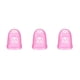 thumbnail image 1 of sweethay Puntas de dedos de guitarra de silicona Protectores de dedos Protector antideslizante Ukulele Fingerstall Instrumentos musicales no Rosa M 3Conjunto, 1 of 6