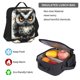 thumbnail image 5 of Disketp Whimsical Owl On Branch Mochila Estampada de Gran Capacidad con Lonchera y Estuche, Set de 3 Piezas para Estudiantes, 5 of 7