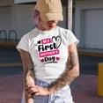 thumbnail image 2 of My First Mother's Day, New Mom, White T-Shirt, XL, 2 of 5
