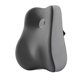 thumbnail image 5 of Almohada de soporte para la espalda alta, almohada lumbar de alta densidad, cojín de espuma viscoelástica para la espalda, para silla de computadora, Gris, 5 of 8