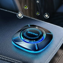 Foqnuq Rechargeable Car Oil Diffuser Aromatherapy Device USB Powered Perfume Purifier with Colorful Ambient Lights for Home Office Car Use