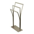 thumbnail image 1 of Kingston Brass SCC3308 Modern Edenscape Pedestal Y-Style Towel Rack - Brushed Nickel, 1 of 1