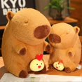 thumbnail image 3 of 30cm/40cm Cute Capybara Plush Toy Stuffed Pillow Soft Comfortable Plush Toy for Kids Birthday Christmas Gifts, 3 of 5