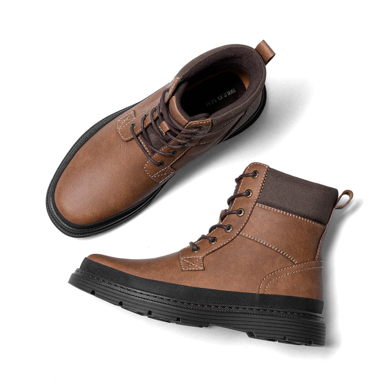 Bruno Marc Men\'s Chukka Boots Urban 01 Lace Up Suede Brown Sz 10.5 DARK BROWN Men main image 4