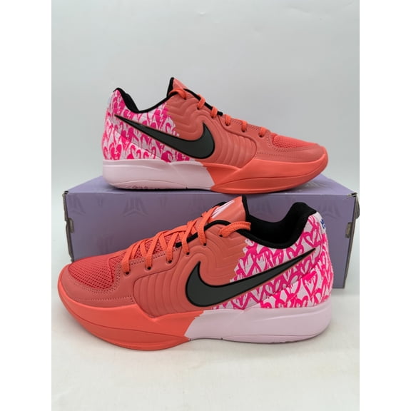 Nike Ja 2 Men's Size 13 "Heart Eyes" Orange Pink Basketball Shoes IB5842 800
