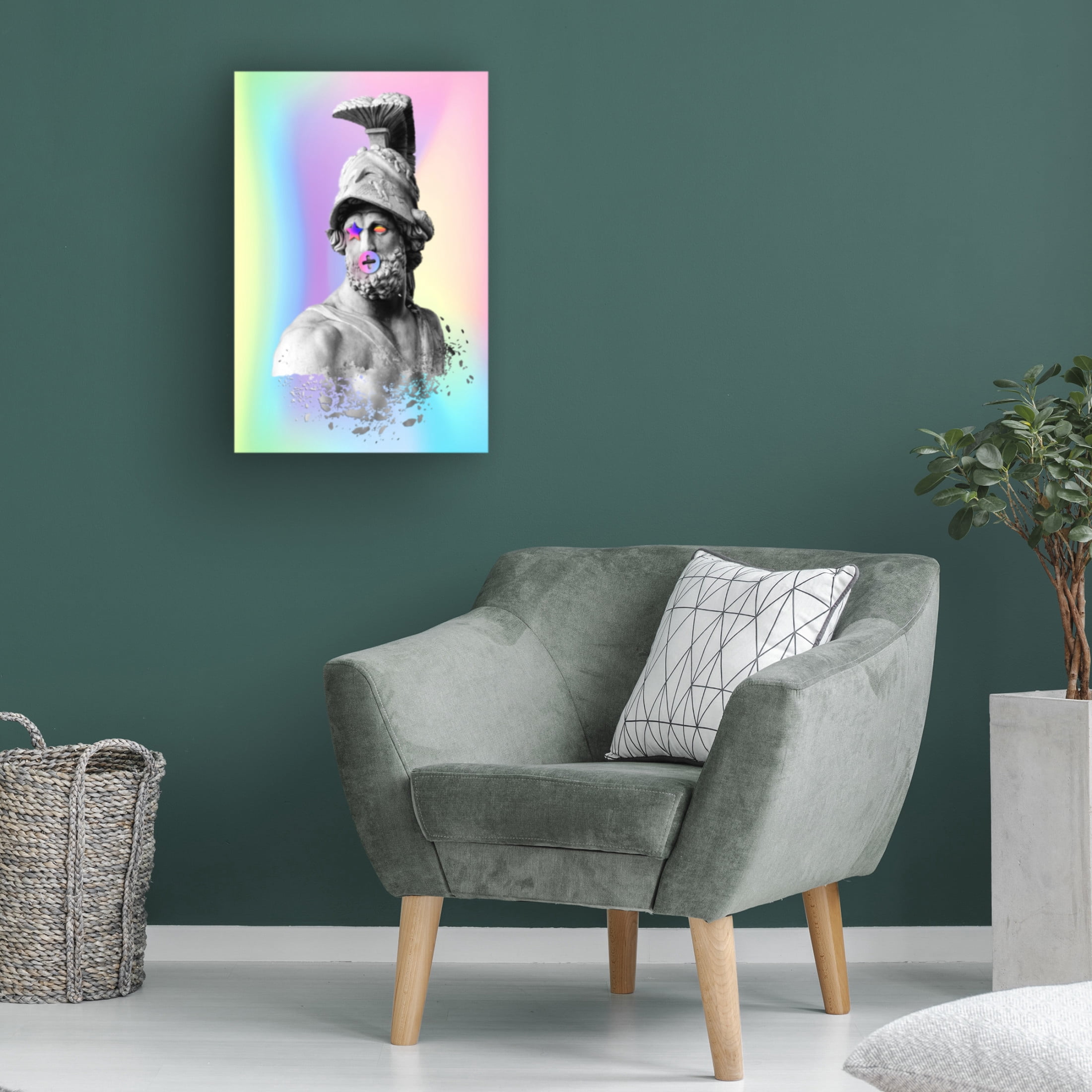 Trademark Fine Art Fadil Roze  Thesus Canvas Wall Art