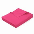 thumbnail image 2 of 400 Thread Count 100% Egyptian Cotton 3-Piece Flat Sheet (1 Flat + 2 Pillow Covers) Size Olympic-Queen Color Hot Pink Solid, 2 of 5