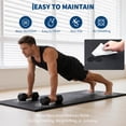 thumbnail image 6 of 24 Tiles High-Density EVA Foam Gym Floor Mats 96 Sq Ft – 0.56" Thick, Waterproof Non-Slip Interlocking Tiles for Home Gym & Garage, 6 of 7