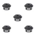 thumbnail image 1 of Wweixi Modulus Brass Bevel Gear 20th 5 to 35mm Hole Enhanced Durability Steel 6mm Hole M4x2 5Set, 1 of 6