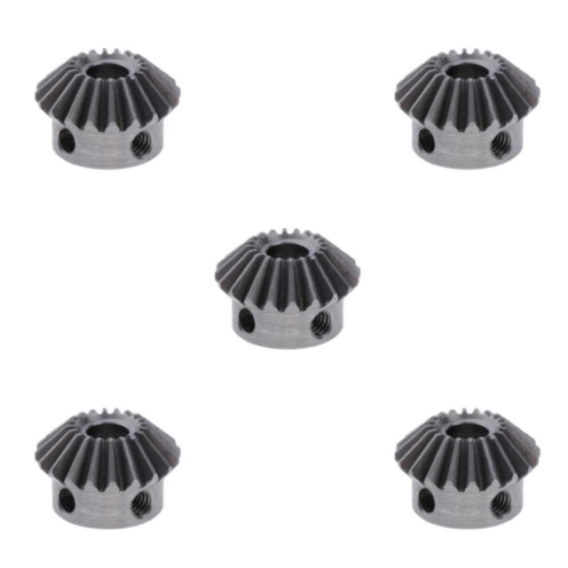 Wweixi Modulus Brass Bevel Gear 20th 5 to 35mm Hole Enhanced Durability Steel 6mm Hole M4x2 5Set