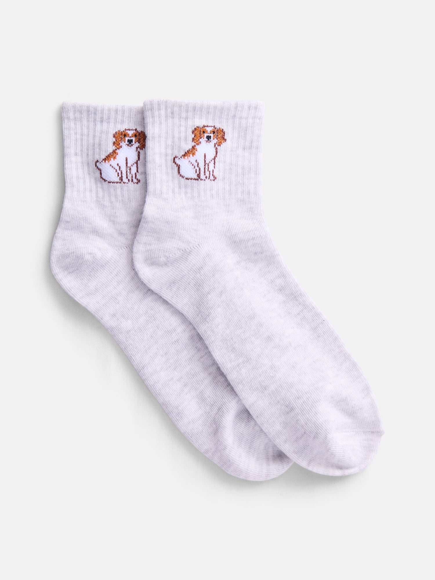 No Boundaries Women's Ankle Socks, 3-Pack, Size 4-10