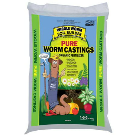 Unco Industries Wiggle Worm Soil Builder Worm Castings, (Best Soil For Curry Leaf Plant)