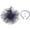 purple, variant on Lightweight Fascinator Hat with Flower Feather Mesh for Women Tea Party Church