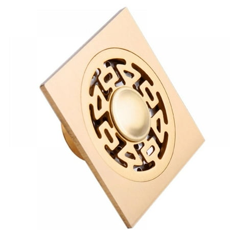 

Dual-Use Copper Floor Drain Professional Hair Stopper Thicken Anti-Rust Bathroom Supplies