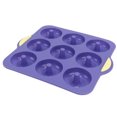 thumbnail image 3 of Molde para donas de silicona resistente al calor, moldes para magdalenas antiadherentes, juego de moldes para hornear donas, molle para donas de 9 cavidades para pasteles,, 3 of 7
