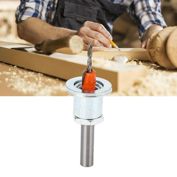 Broca cónica de límite broca avellanadora de acero aleado de 28x8 mm de alta eficiencia para madera plástico metal blando ANGGREK Otros