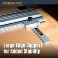 thumbnail image 6 of POWERTEC 1PK Track Saw Guide Rail Square 90° Right Angle (71962N), 6 of 8