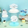 thumbnail image 3 of Arctic Polar Animals Honeycomb Centerpieces, Winter Arctic Animal Party Decorations Centerpiece for Table Decoration Double-Sided Printing Penguin Seal Hello Winter for Frozen Birthday Baby Shower, 3 of 7