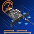 thumbnail image 4 of USB3.2 To PCI E Expansion Card, Dual Chip 10Gbps PCI E Expansion Card  for  10, 4 of 7