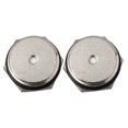 thumbnail image 3 of 2 Pcs BSP Male Thread Nickel Plated Brass Manual Radiator Air Vent Plug Valve, 3 of 8