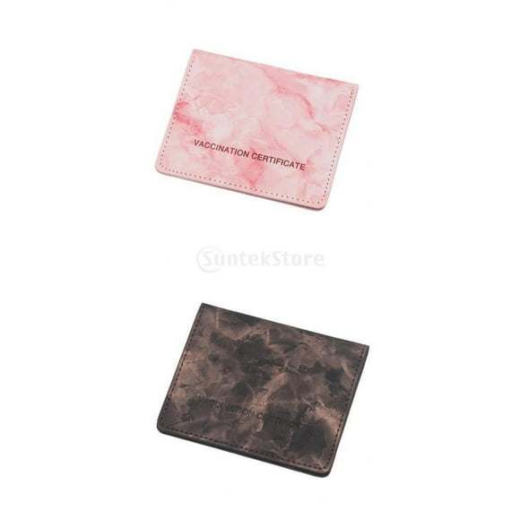 Funda protectora para de vacunación, 2 piezas, funda para , cartera de identificación multicolor BLESIY vacunación