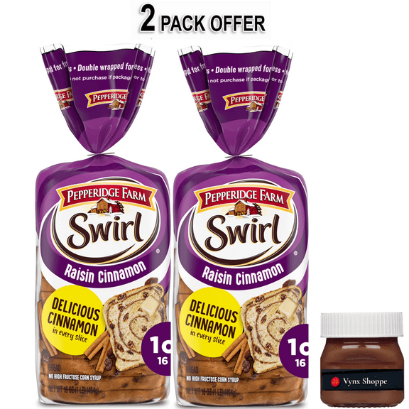 Pepperidge Farm Raisin Cinnamon Swirl Breakfast Bread, 16 oz