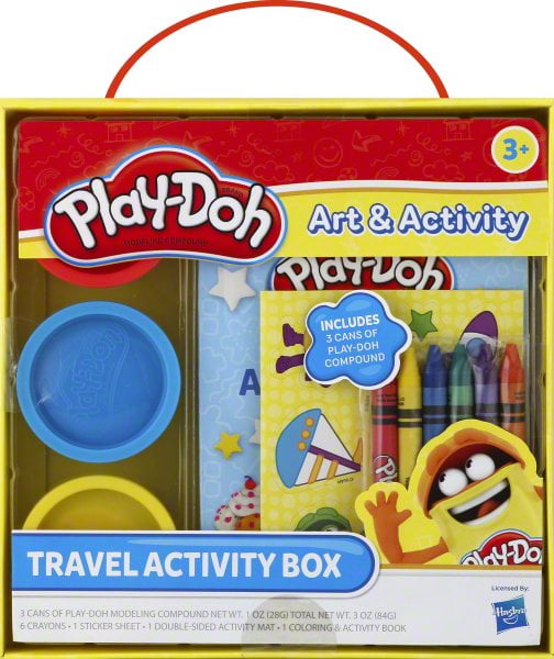 play doh travel activity box