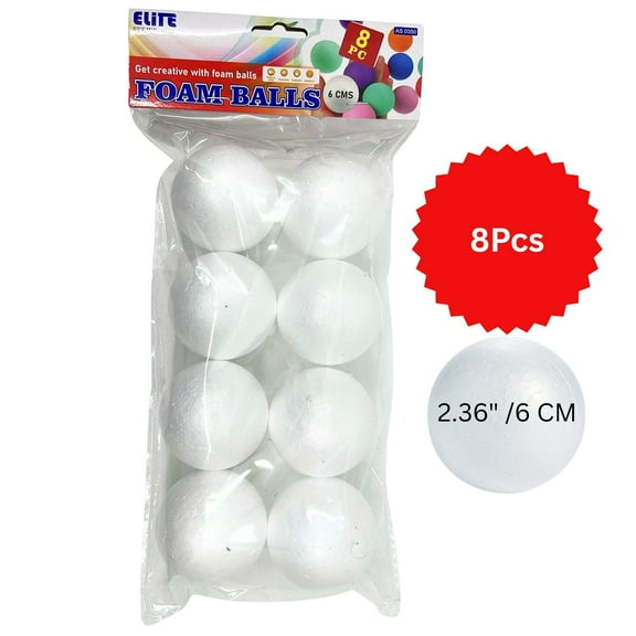 White Polystyrene Spheres Foam Balls for Crafts