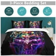 thumbnail image 5 of Harley Quinn Film 3 Pieces Bedding Sets Comfortable Soft Comforter Sets Decoration Bedroom Gifts With 1 Duvet Cover 2 Pillowcases, 5 of 7