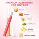 thumbnail image 5 of Pisexur Belleza Maquillaje Juego de 6 brillos labiales hidratantes con acabado de cristal, colores nude, brillo labial hidratante y voluminizador, lápiz labial líquido de gpara mujeres y hombres, 5 of 9