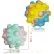 thumbnail image 2 of 2 Pcs Pop Stress Balls Fidget Toys, 3d Silicone Squeeze Bubbles Balls, Stress Relief Sensory Fidget Toys Gift Prizes For Kids Adults Party Favorsb, 2 of 5