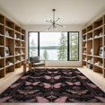 thumbnail image 2 of ODIKA Gothic Lepidoptera Moth Scroll Border Decorative Butterfly Shaped Foldable Easy Care for Master Suite, California King, Under Bed, 2 of 7