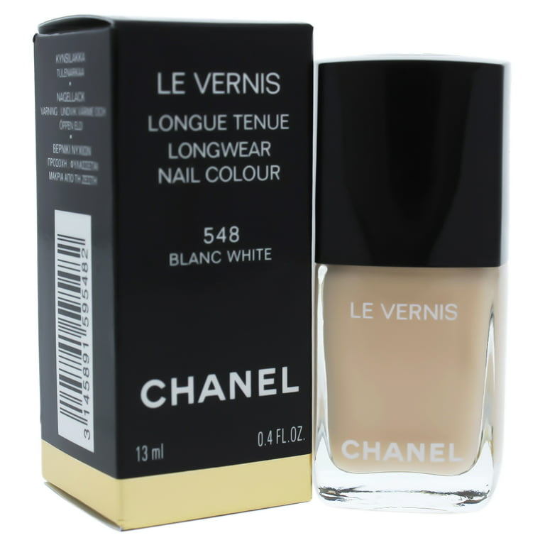 Le Vernis Longwear Nail Colour - 548 Blanc White by Chanel for Women - 0.40  oz Nail Polish
