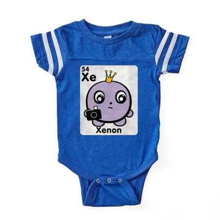 

CafePress - Cute Element Xenon Xe - Cute Infant Baby Football Bodysuit