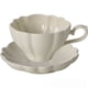 thumbnail image 5 of Taza de café de cerámica color crema, taza de color sólido de aspecto alto, taza de té de la tarde, taza de leche para oficina, taza de desayuno, 5 of 5