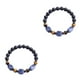 thumbnail image 3 of Sonducket 2 pulseras naturales y seguras de amatista pura para purificar el cuerpo para una vida diaria exquisita y a la moda SY666A05 3 SY666A05 3 2Conjunto, 3 of 6