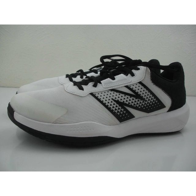 Men's 12 D M New Balance 696v6 696 v6 MCH696W6 Tennis Shoes Sneakers White Black