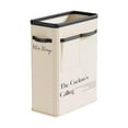 thumbnail image 1 of Cesta de almacenamiento para esterilla de , organizador de productos de fitness con bolsillos laterales, contenedor de almacenamiento de equipos Beige, 1 of 8