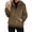 A-Coffee, variant on Womens Half Zip Sweatshirts Warm Sherpa Fuzzy Casual Jacket for Winter Going out Tops Trendy Fall Pullover(XX-Large,Gray)